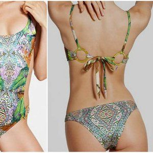 Victoria's Secret One Piece Swimsuit Monokini Palm